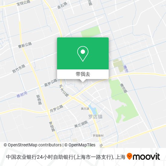 中国农业银行24小时自助银行(上海市一路支行)地图
