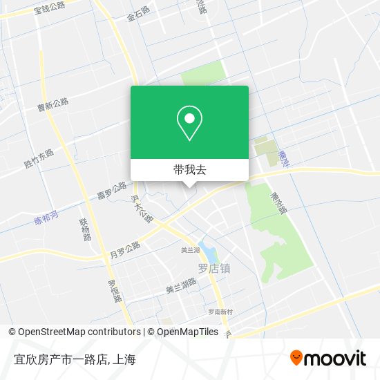 宜欣房产市一路店地图