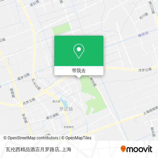 瓦伦西精品酒店月罗路店地图
