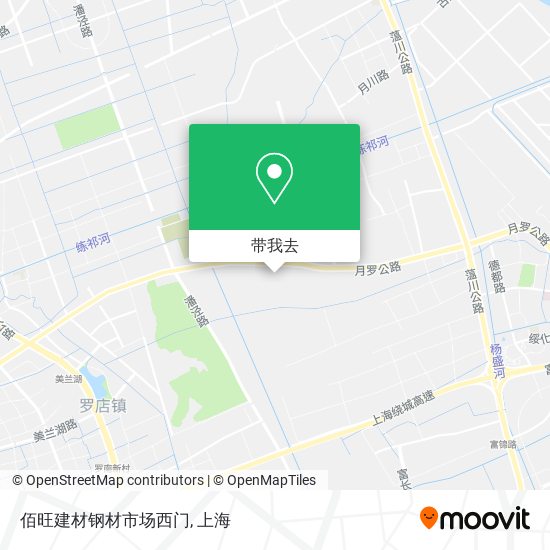 佰旺建材钢材市场西门地图
