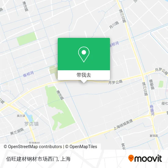 佰旺建材钢材市场西门地图