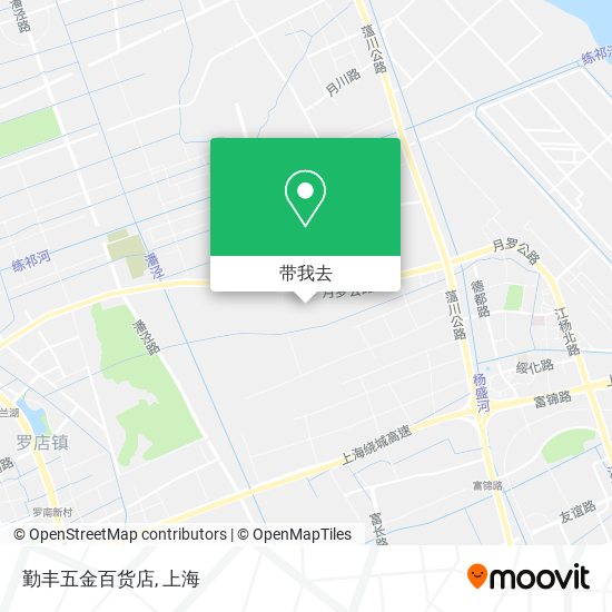 勤丰五金百货店地图