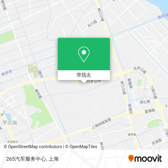 265汽车服务中心地图