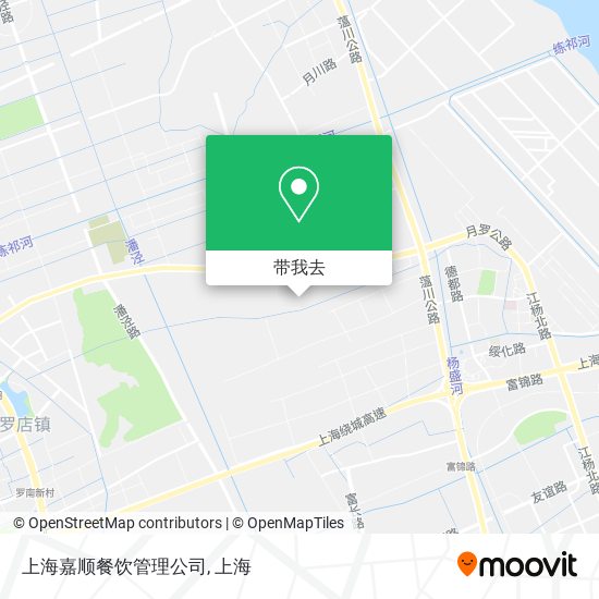 上海嘉顺餐饮管理公司地图