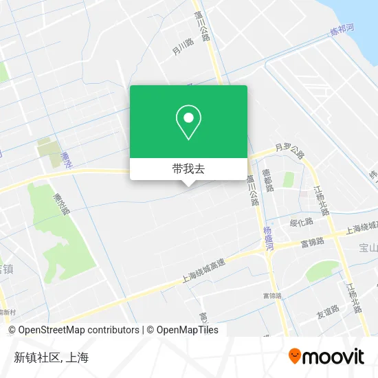 新镇社区地图