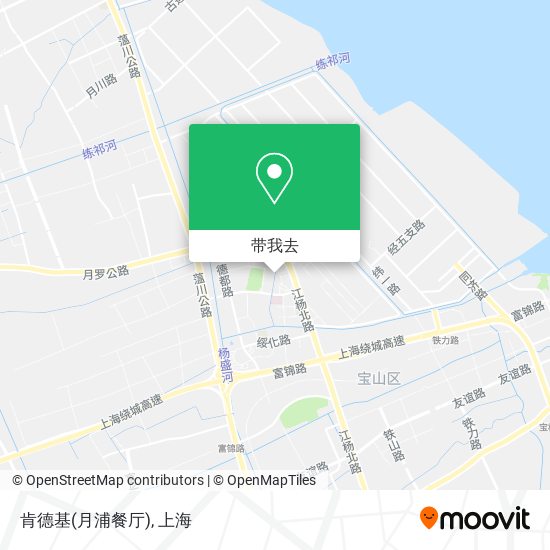 肯德基(月浦餐厅)地图