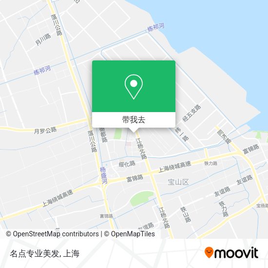 名点专业美发地图
