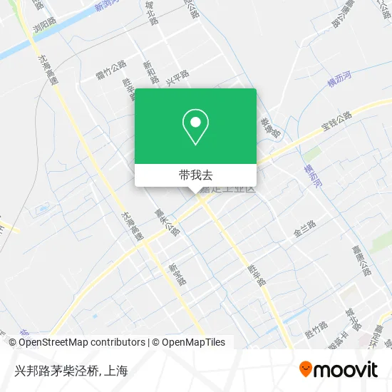 兴邦路茅柴泾桥地图