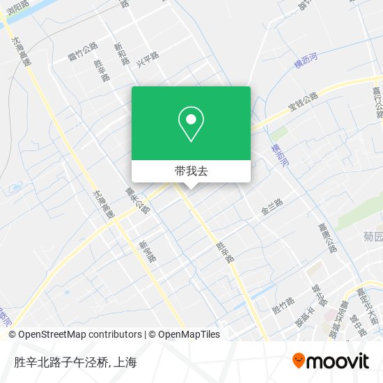 胜辛北路子午泾桥地图