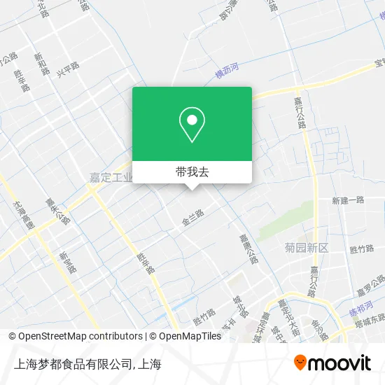 上海梦都食品有限公司地图