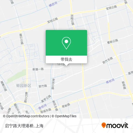 启宁路大理港桥地图