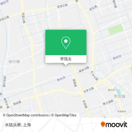 水陆浜桥地图