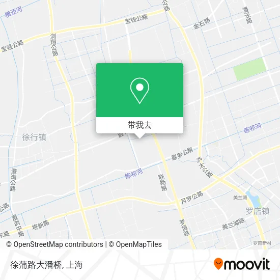 徐蒲路大潘桥地图
