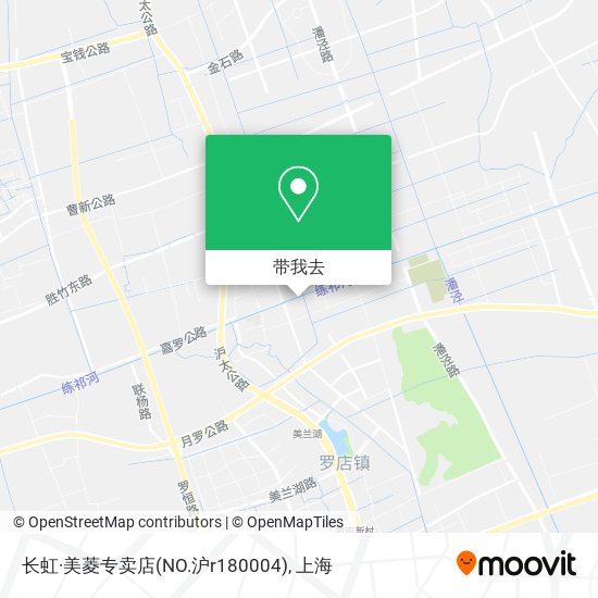 长虹·美菱专卖店(NO.沪r180004)地图