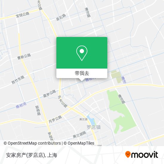 安家房产(罗店店)地图