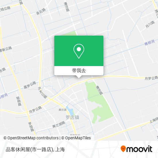 品客休闲屋(市一路店)地图