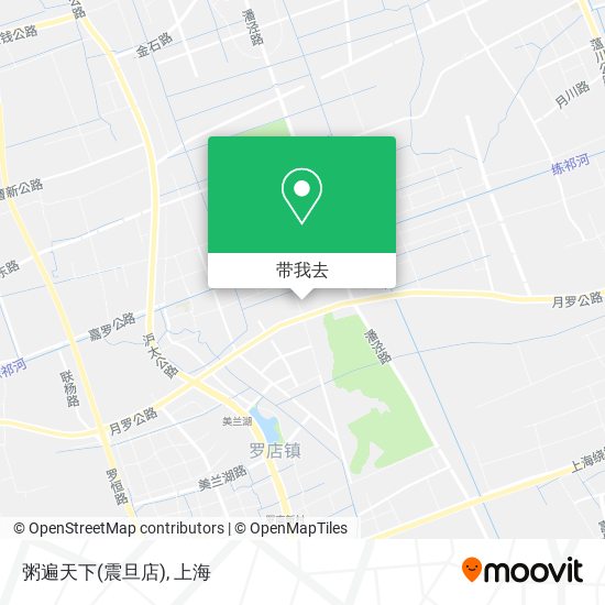 粥遍天下(震旦店)地图