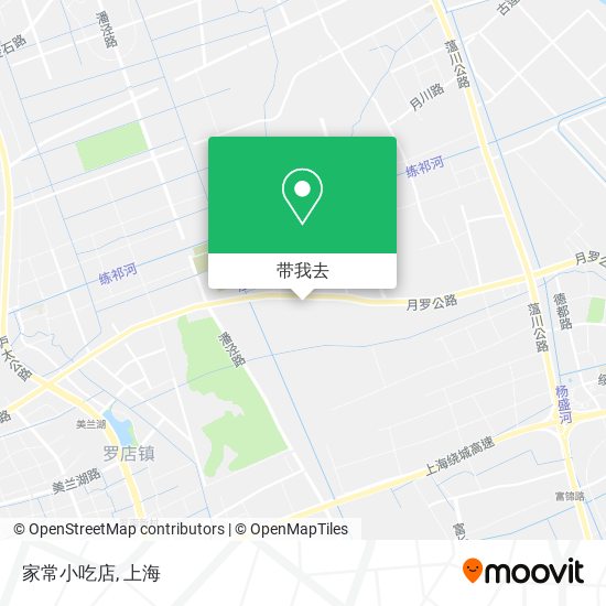 家常小吃店地图