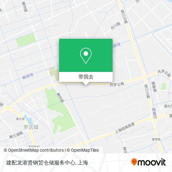 建配龙港贤钢贸仓储服务中心地图