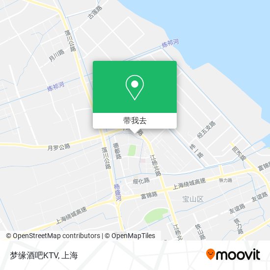 梦缘酒吧KTV地图