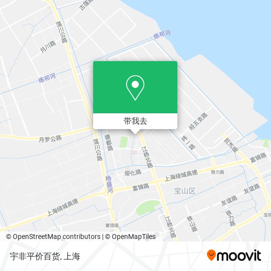 宇非平价百货地图