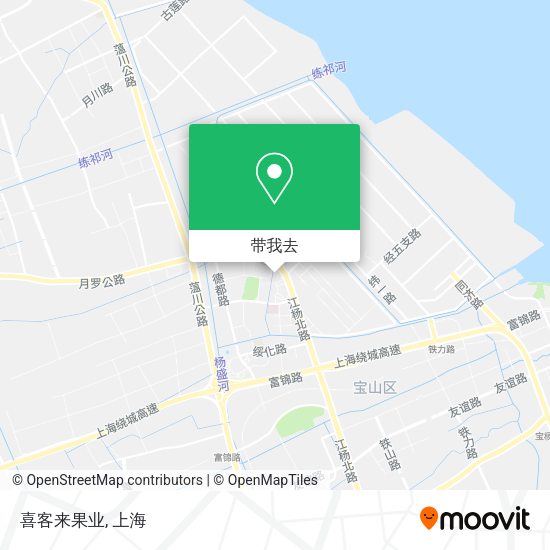 喜客来果业地图