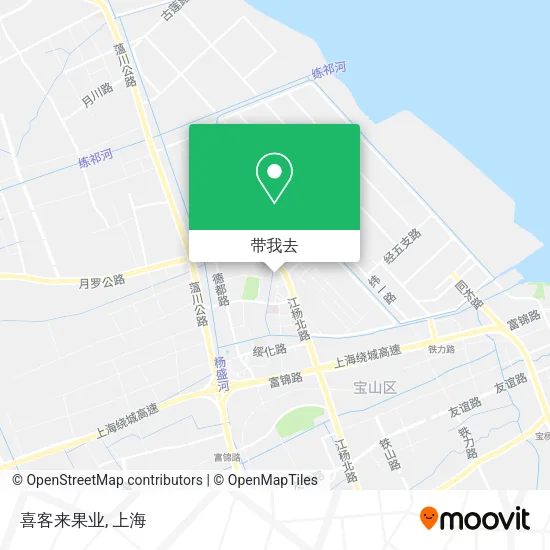 喜客来果业地图