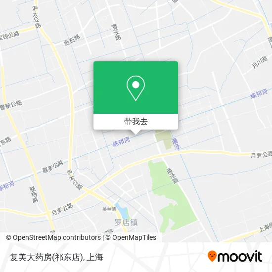 复美大药房(祁东店)地图