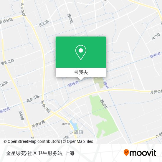 金星绿苑-社区卫生服务站地图