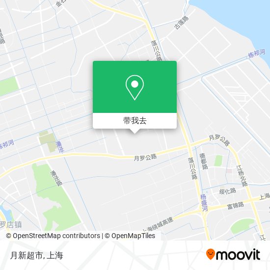 月新超市地图