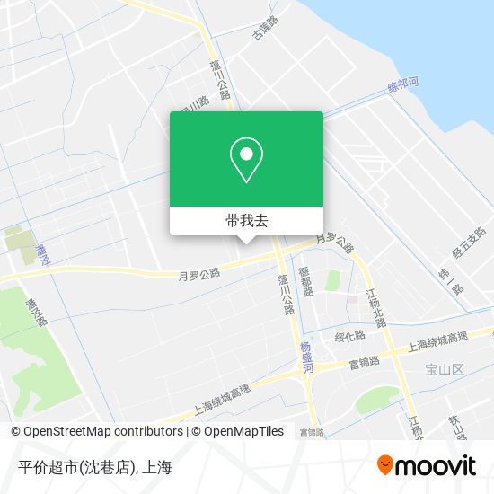 平价超市(沈巷店)地图