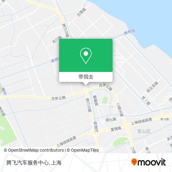 腾飞汽车服务中心地图