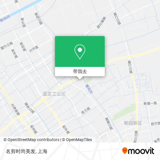 名剪时尚美发地图