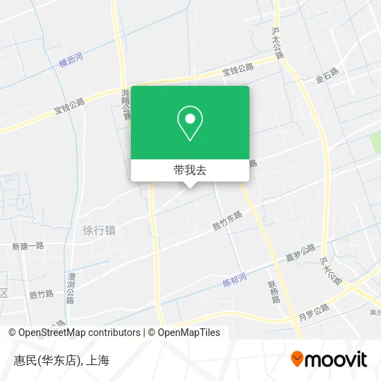 惠民(华东店)地图