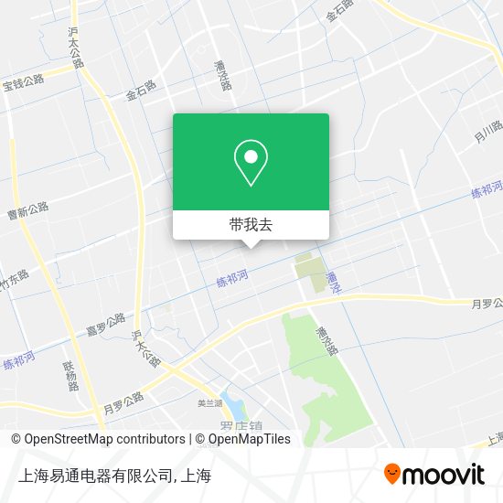 上海易通电器有限公司地图