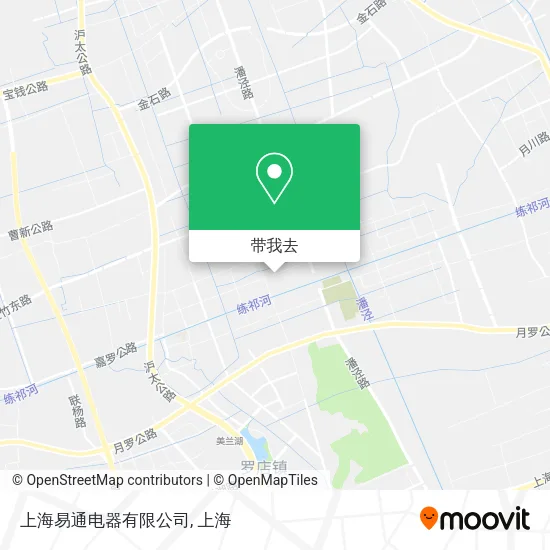 上海易通电器有限公司地图