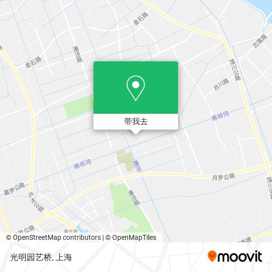 光明园艺桥地图