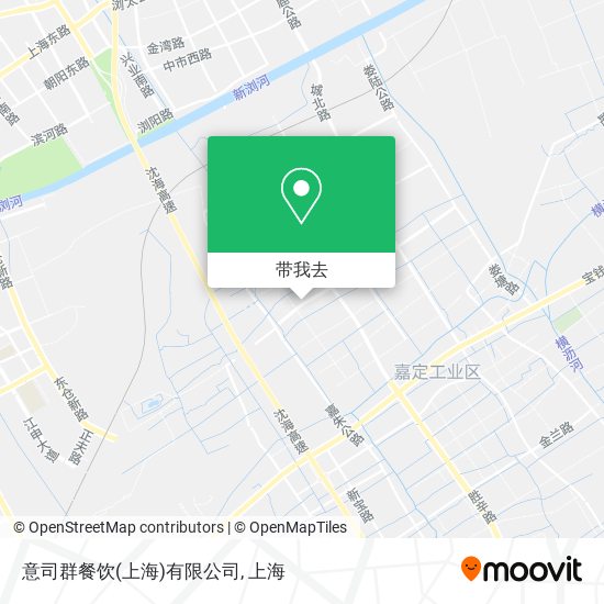 意司群餐饮(上海)有限公司地图