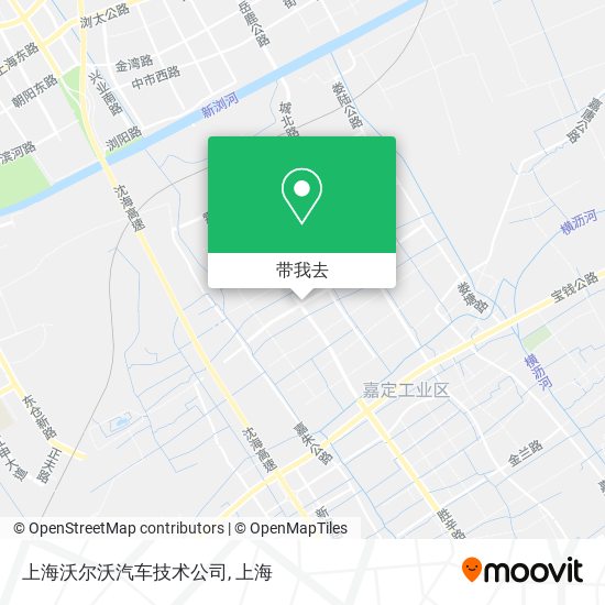 上海沃尔沃汽车技术公司地图