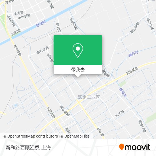 新和路西顾泾桥地图