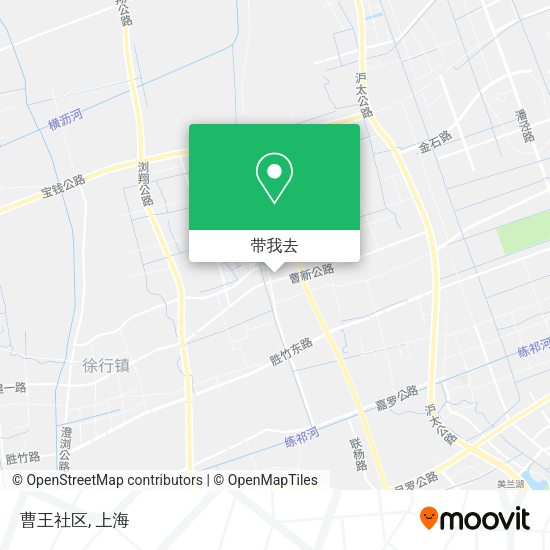 曹王社区地图