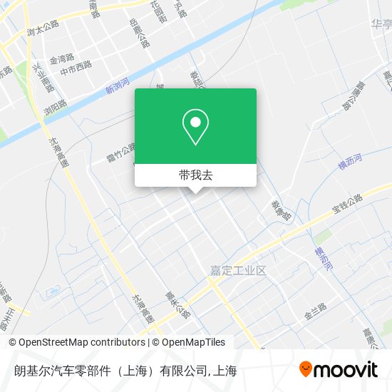 朗基尔汽车零部件（上海）有限公司地图