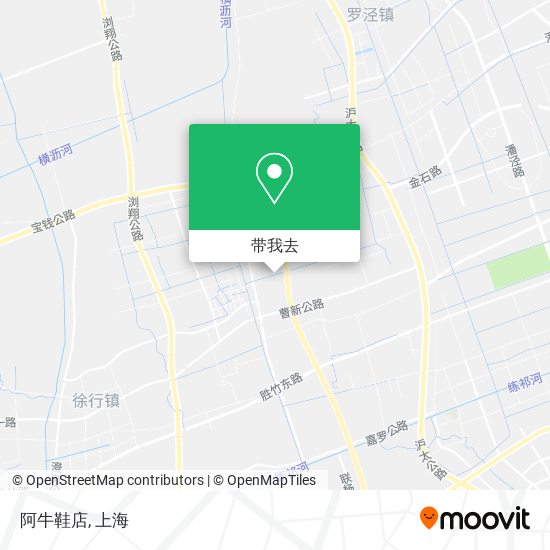 阿牛鞋店地图