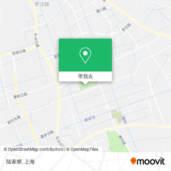 陆家桥地图