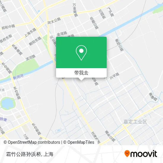 霜竹公路孙浜桥地图