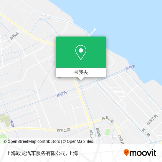 上海毅龙汽车服务有限公司地图