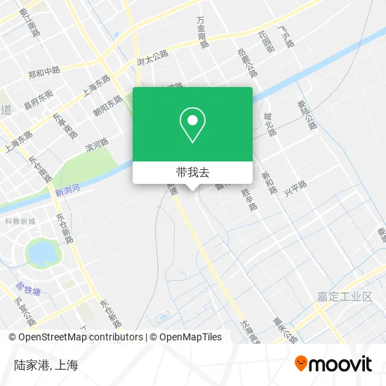 陆家港地图