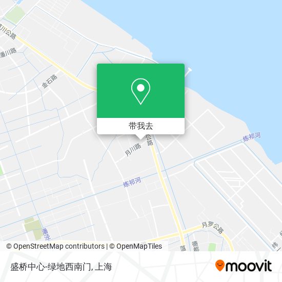 盛桥中心-绿地西南门地图