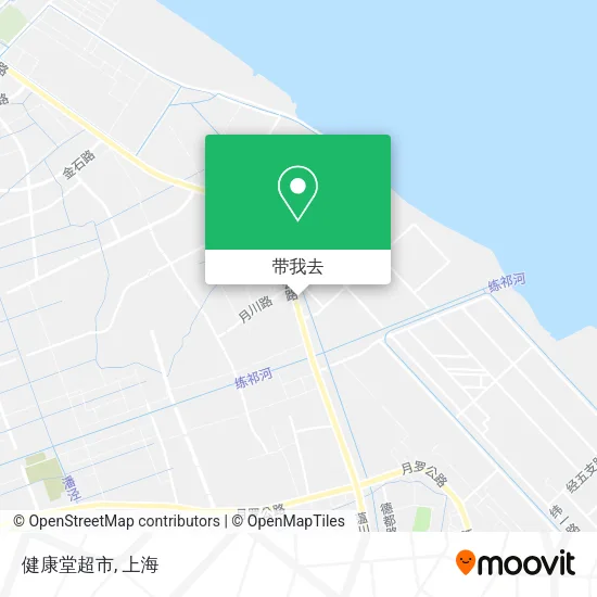 健康堂超市地图
