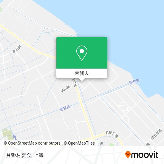 月狮村委会地图